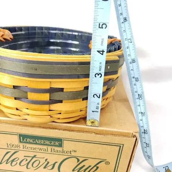 Longaberger Collectors Club Renewal Basket Combo